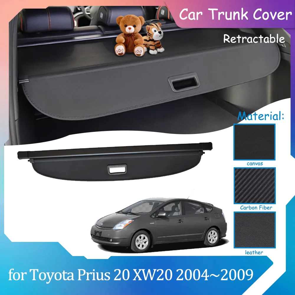 

Car Trunk Covers for Toyota Prius 20 XW20 2004~2009 Waterproof Luggage Curtain Shelter Privacy Partition Cargo Pad Accessories