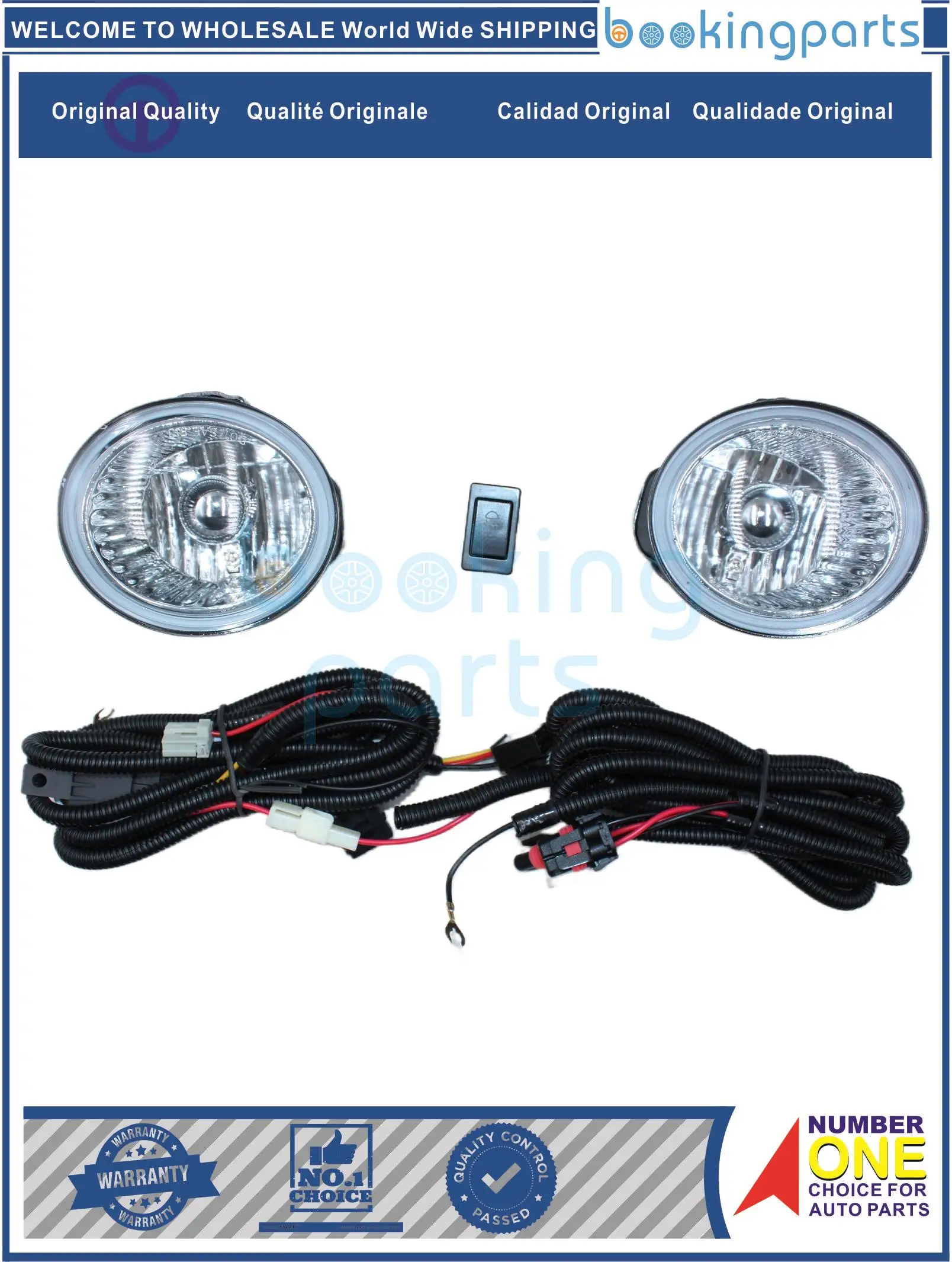 FGL83829,26150-8J000,261508J000,26155-8J000,261558J000 Fog Lamp For NISSAN WINGROAD AD Y12 2006-2014 HR15DE MR18DE [1 PAIR]