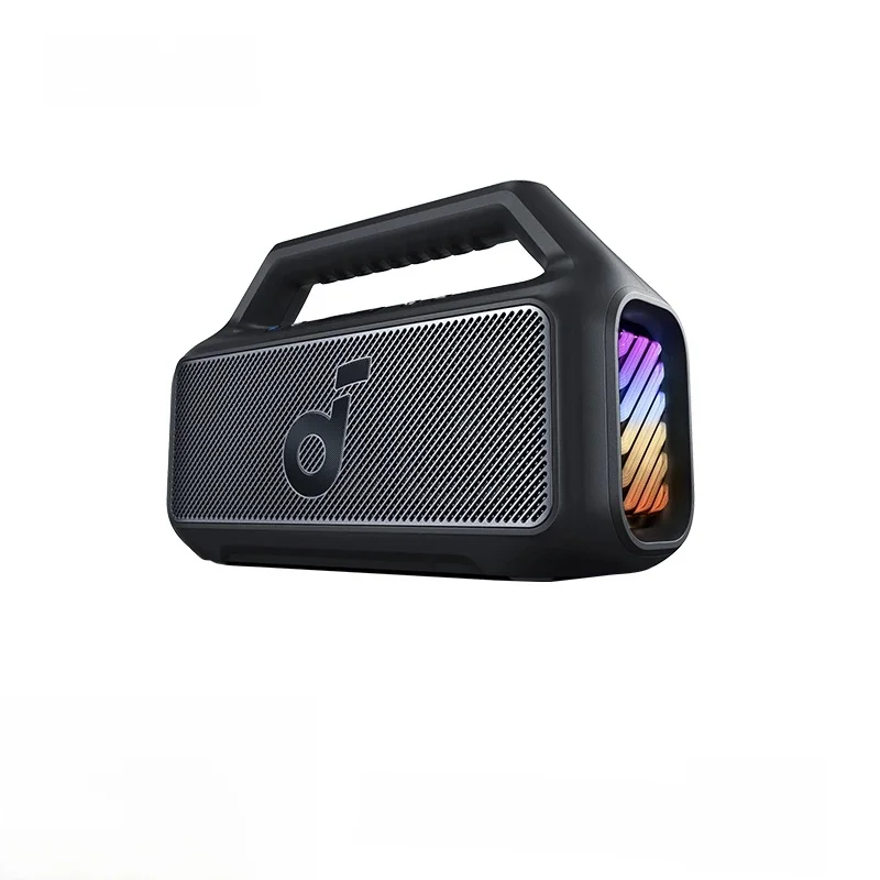 (EU stock) soundcore Boom 2 Outdoor Lautsprecher, 80W, BassUp 2.0, 24h Akku, IPX7 wasserdicht, schwimmt, LED-Licht, Subwoofer