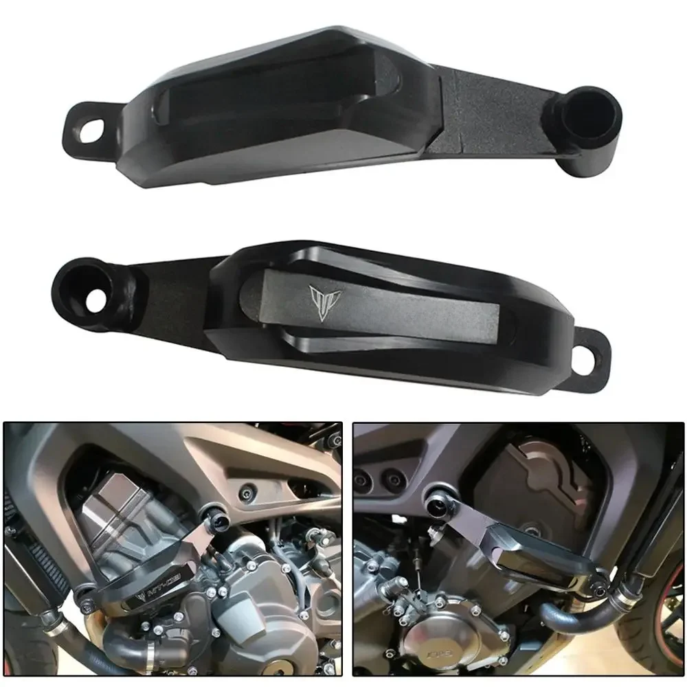 Motorrad CNC MT-09 Motor Fall Slider Crash Schutz Protector Für Yamaha MT09 TRACER FJ-09 XSR900 2014-2019 2020 2016 zubehör
