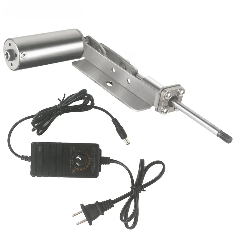 New Reciprocating mechanism Stroke 39mm 45mm DIY Tool Parts Mini Telescopic Linear Actuator Accessories Suction Cups