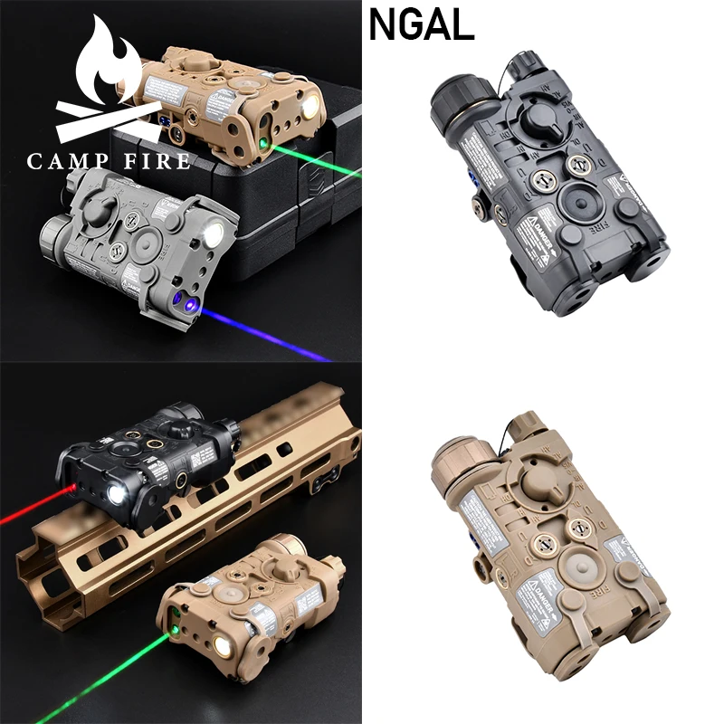 

WADSN L3 NGAL IR Laser Pointer Red Dot Blue Green Laser indicator PEQ 15 NGAL infrared Sight Weapon Aiming Airsoft Flashlight