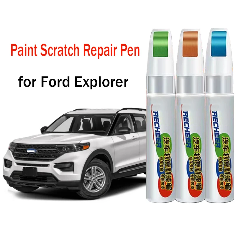 Penna per vernice per auto Penna per ritocchi per riparazione graffi per Ford Explorer Accessori per la cura della vernice per auto