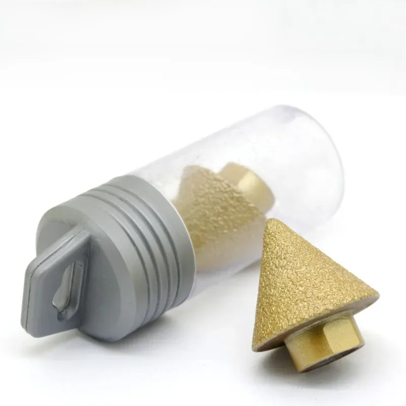 M14 diamant chanfrein routeur Bits Dia 38mm fraisage carrelage coupe marbre béton trou scie maçonnerie perçage couronnes outils de Construction