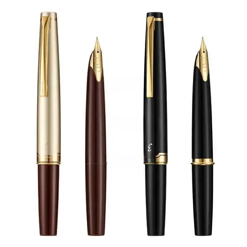 Nieuwe Japan PILOT Elite 95s Vulpen 14K Gouden Penpunt Rood en Zwart Verjaardag Zakontwerp Draagbare Gouden Pen Kantoorbenodigdheden - afbeelding 2