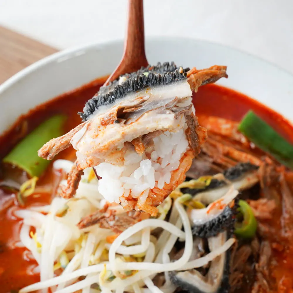 춘천 로컬맛집 춘천장 한우내장육개장 900g, 3팩/5팩/9팩
