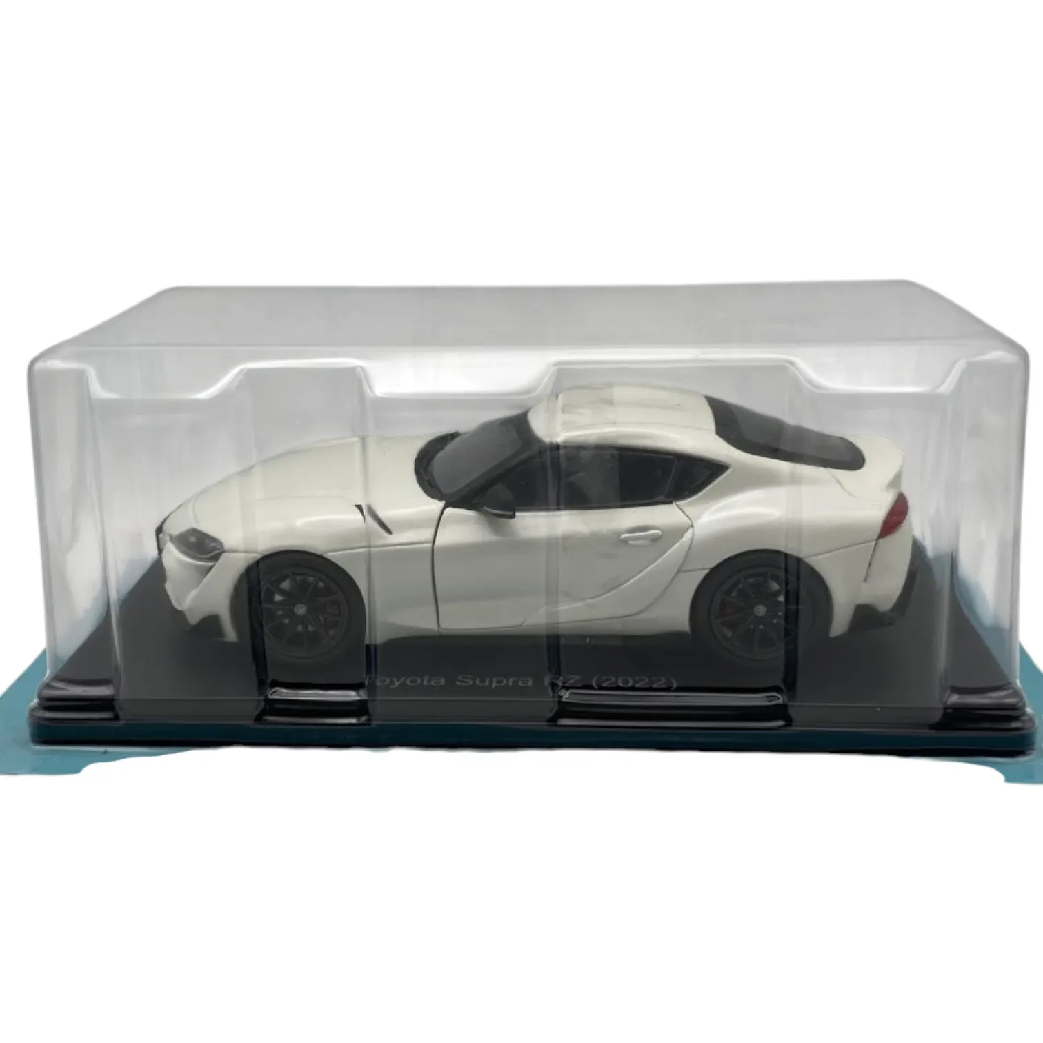 Salvat, Voiture japonaise classique Supra Rz 2022, Miniature moulé sous pression, Échelle 1:24, Collection Salvat Collection de nos voitures bien-aimées sans Facículo, Emballage blister, Peut être froissé, Base