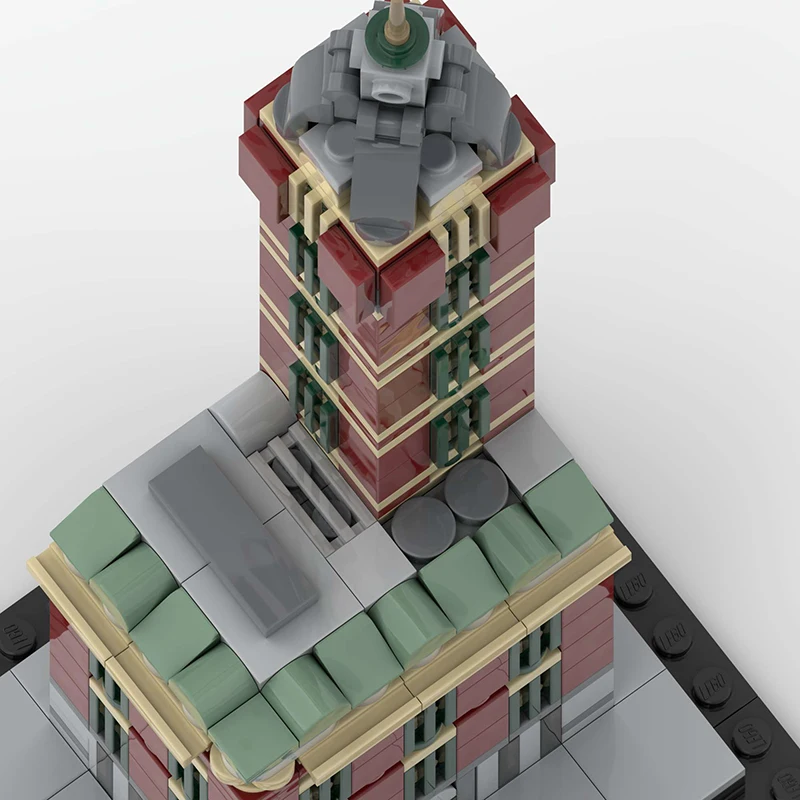 463 قطعة من مجموعات مباني منزل مربع نيويورك، مجموعة نماذج مكعبات المباني المعيارية للمدينة، هدية للبالغين والأطفال #6