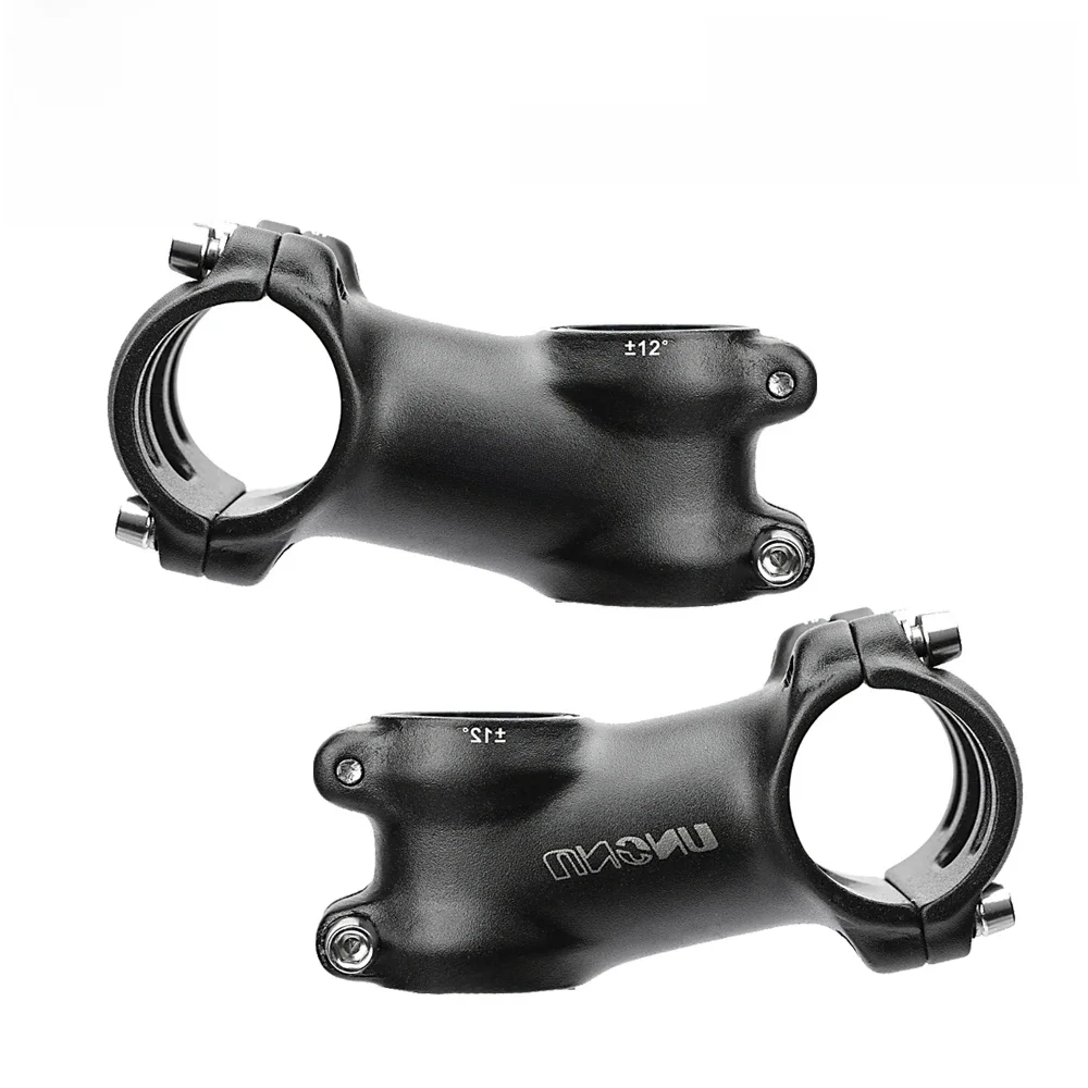AliExpress UK UNO-Bicycle Handlebar Stem, Road Mountain and Gravel, Power Parts Riser, 12 Degree, 60-110mm, 31.8x28.6mm Aluminium Alloy