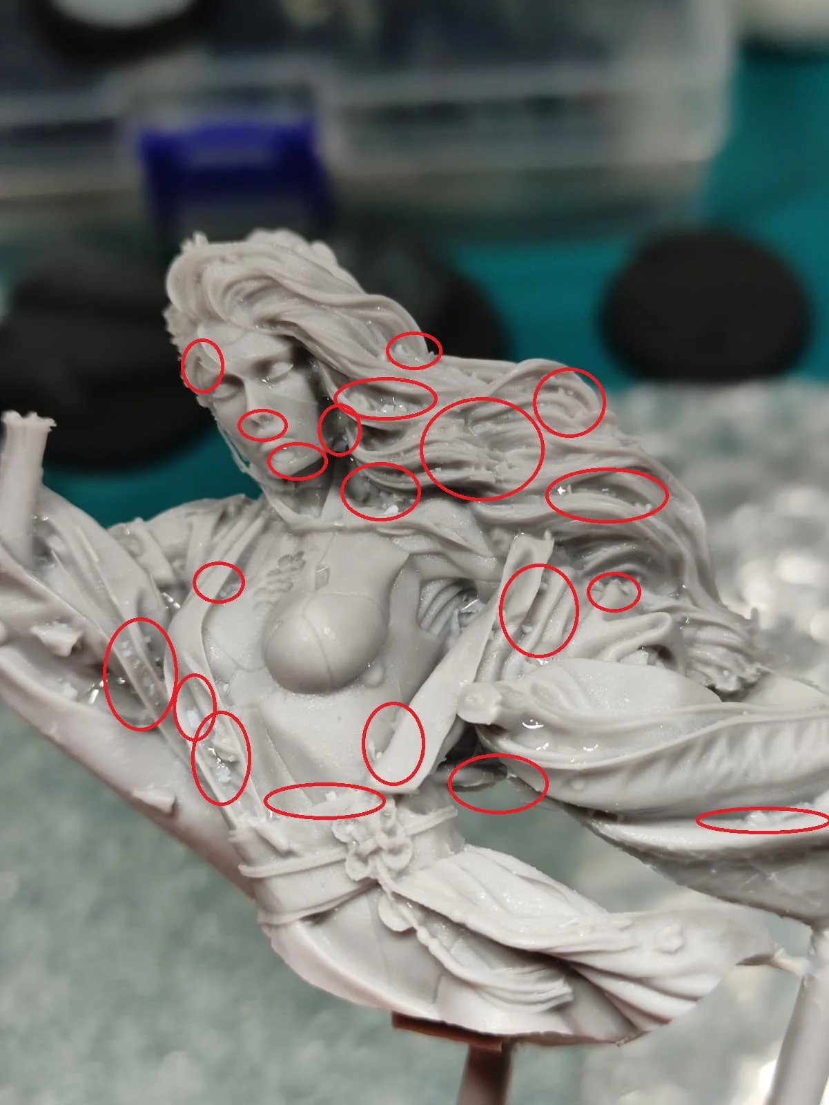 Buyer photo of this resin kit