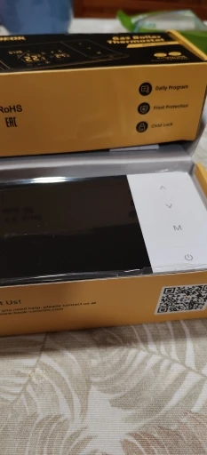 Smart Tuya WiFi Thermostat for Gas Boiler Heating /Cooling Powered by Battery/USB Works With Alexa Google Home photo review