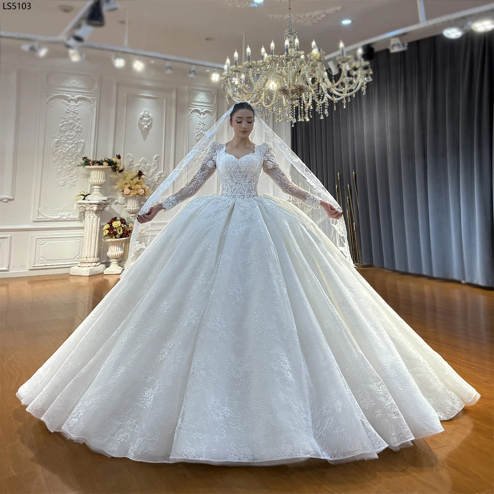 victorian era wedding dresses Romantic Sparkle Gown Plus Size Custom 3X Historical Style Victorian Off White Wedding Dress,
