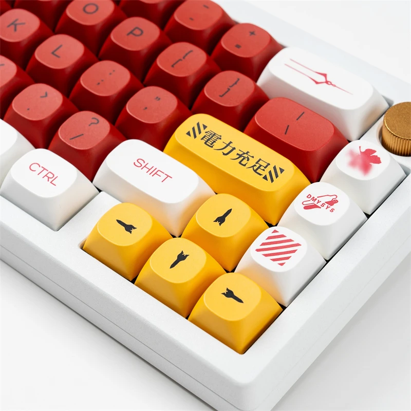 ZIFRIEND 134 Keys No.2 Machine Theme Keycap PBT Sublimation XDA for Customized Mechanical Keyboard Keycap