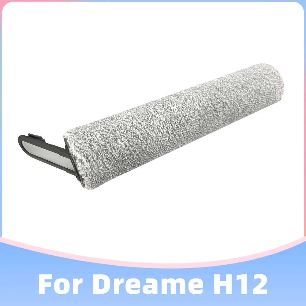 Compatible for Dreame H12 Cordless Vacuum Cleaner Soft Edge-cleaning Brush Roller Spare Part Replacement Kit Accessory