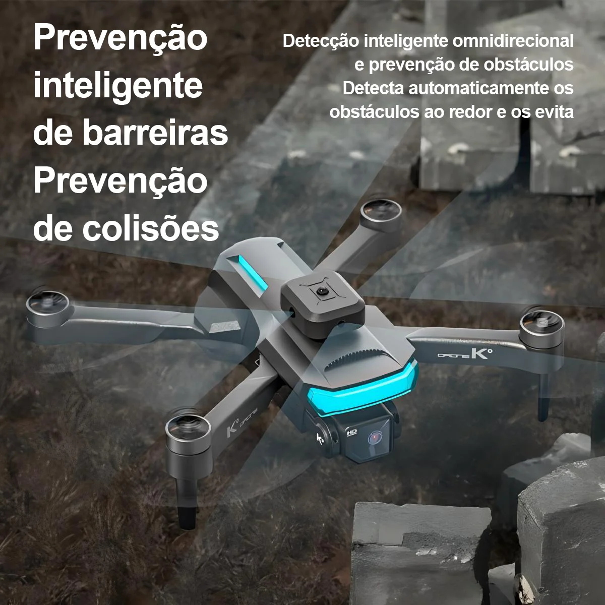 XT5 professional brushless drone, câmera 4k hd, prevenção de obstáculos, fluxo óptico, quadcopter dobrável, helicóptero rc