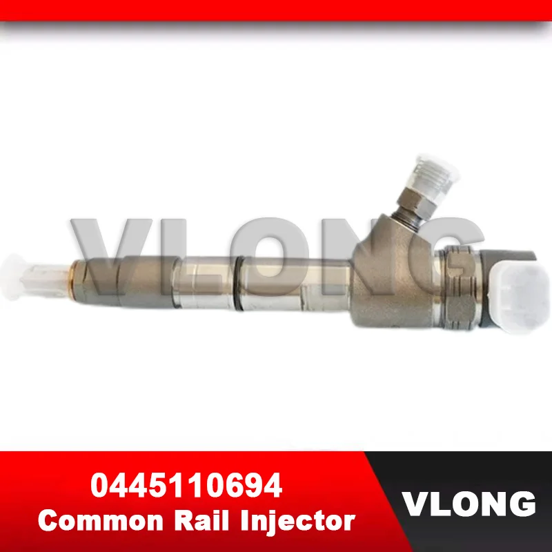 

4PCS Genuine New Diesel Engine Inyector Assembly 0 445 110 694 For JIANGXI Wolf JE493L DCN4 Common Rail Fuel Injector 0445110694