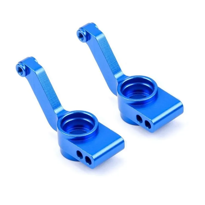 1 Set Metal Caster Block Steering Block C Type Hub Stub Axle Bracket With Ball Bearing For Traxxas Slash 4X4 1/10 RC Car Parts