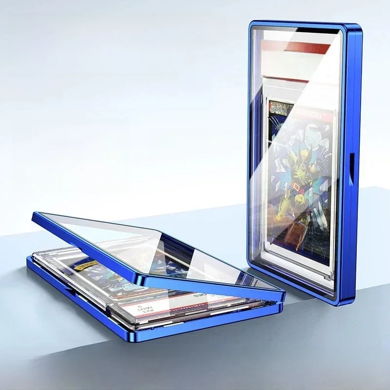 Pare-chocs de dalle de carte classée pour PSA BGS Standard, boîtier de cadre en métal pour dallees classées, Protection des bords de la poignée, protecteur de carte, 1 pièce