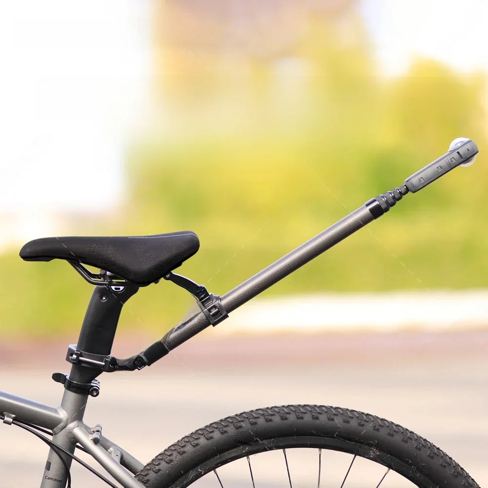 AliExpress CAMSTEER Camsteer Bicycle Backseat Mount 3rd Person View GoPro 13 12 Camera Brackets for Insta360 X5 X4 AcePro DJI Osmo360 Action 6 5Pro