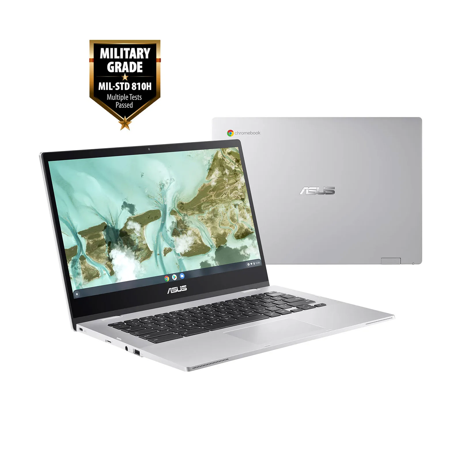 Asus Chromebook Cx1400 14 "Fhd Laptop, Intel Celeron N 4500, 4Gb Ram, Tot 320Gb Opslag (64Gb Emmc + 256Gb Micro Sd), Chroom Os