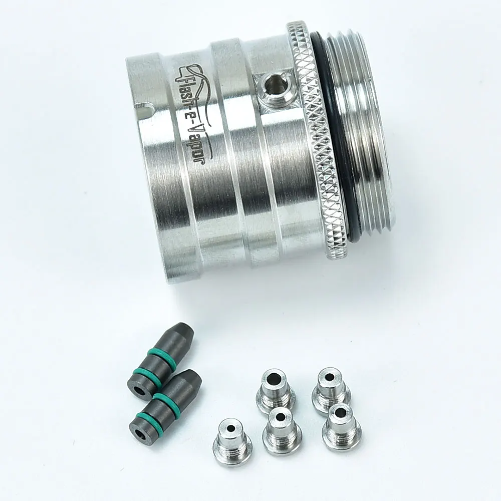 SXK Flash E-para V4.5S + RTA 23mm wkładka do zbiornika przepływu powietrza YFTK FEV VS podwójna RTA 17mm 0.8mm/0.9mm/1.0mm/1.2mm/1.4mm śruba