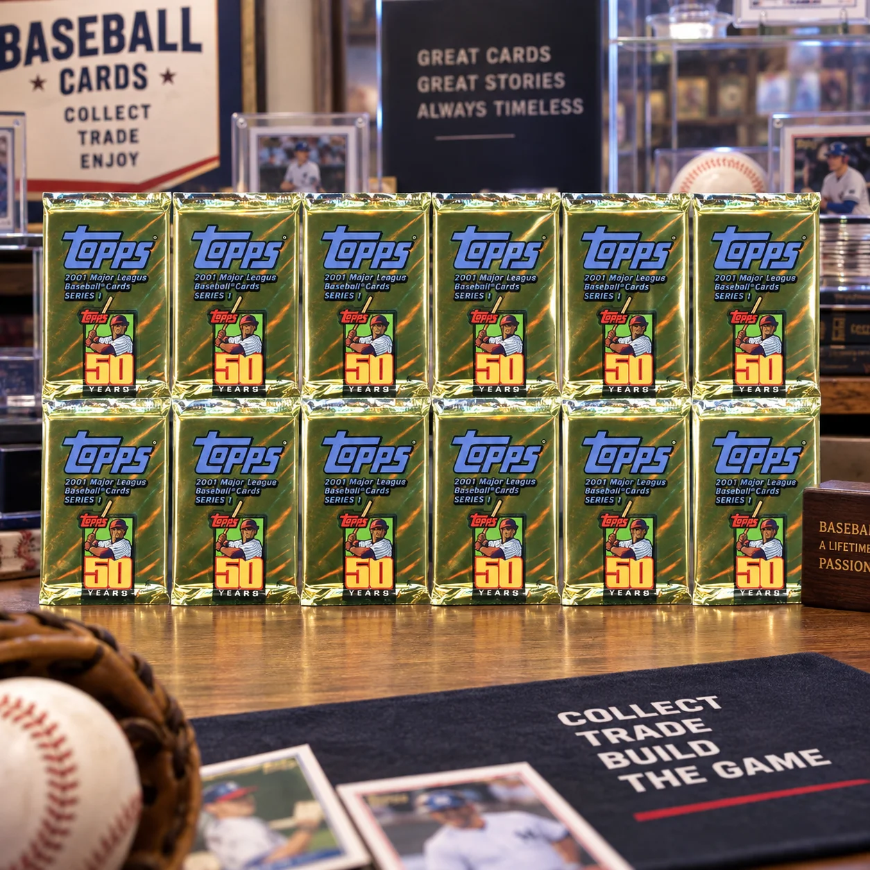 2001 Topps Series 1 Baseball R - Trading Card Binder ulasan dan harga