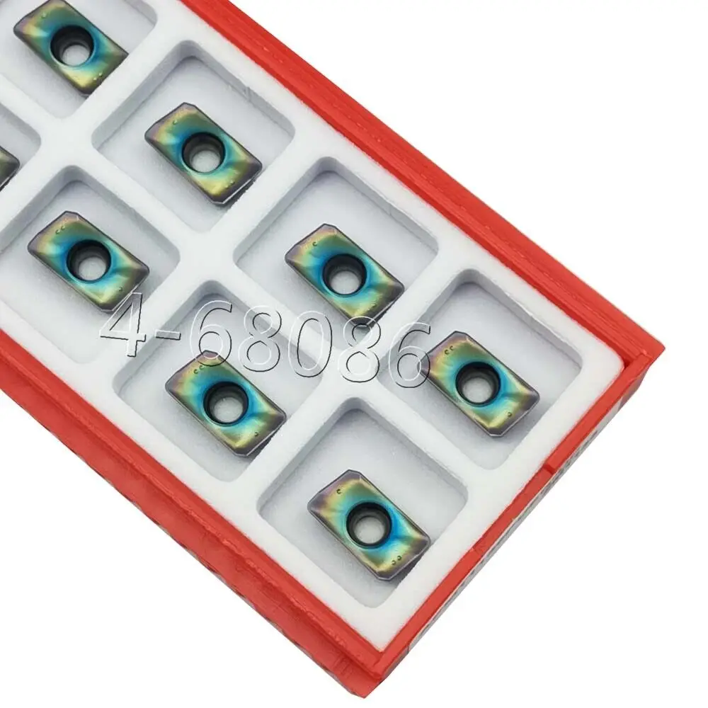 HRC65 ° APMT1135PDER-DP 1135 APMT 1135PDER DP APKT1135, 90 ° 절삭 카바이드 인서트, 강철용 밀링 인서트, 10 개