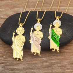 Nidin New Fashion Religious Style S/M/L Sizes Choice Charm Pendant Necklace For Women Choker Chain Lady Jewelry Daily Party Gift
