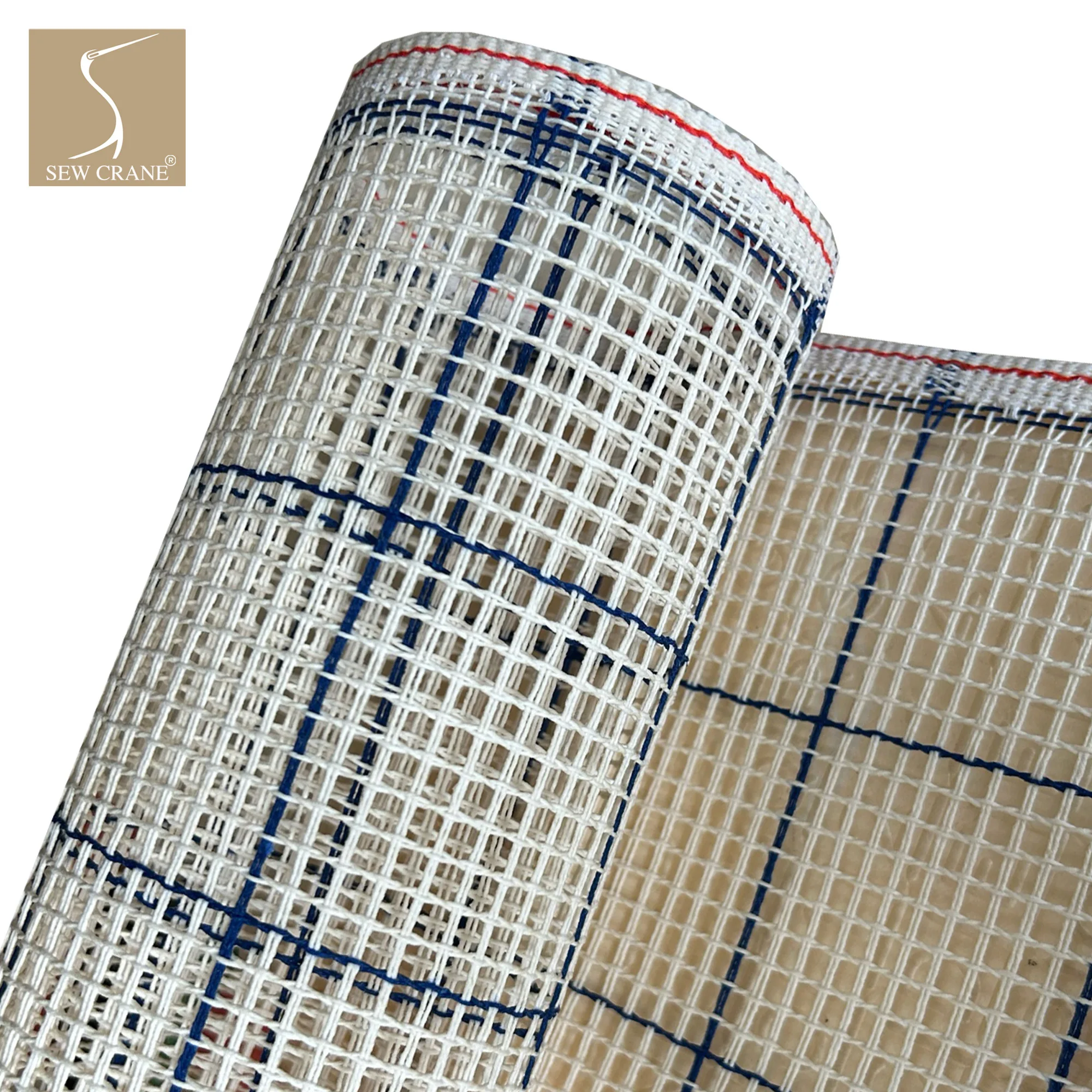 

3.3 Count Gridded Rug Canvas Large Meshed Fabric