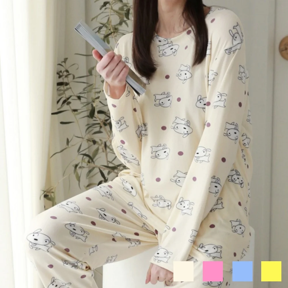 Unisex Autumn Winter character long sleeve pajama sets pajamas