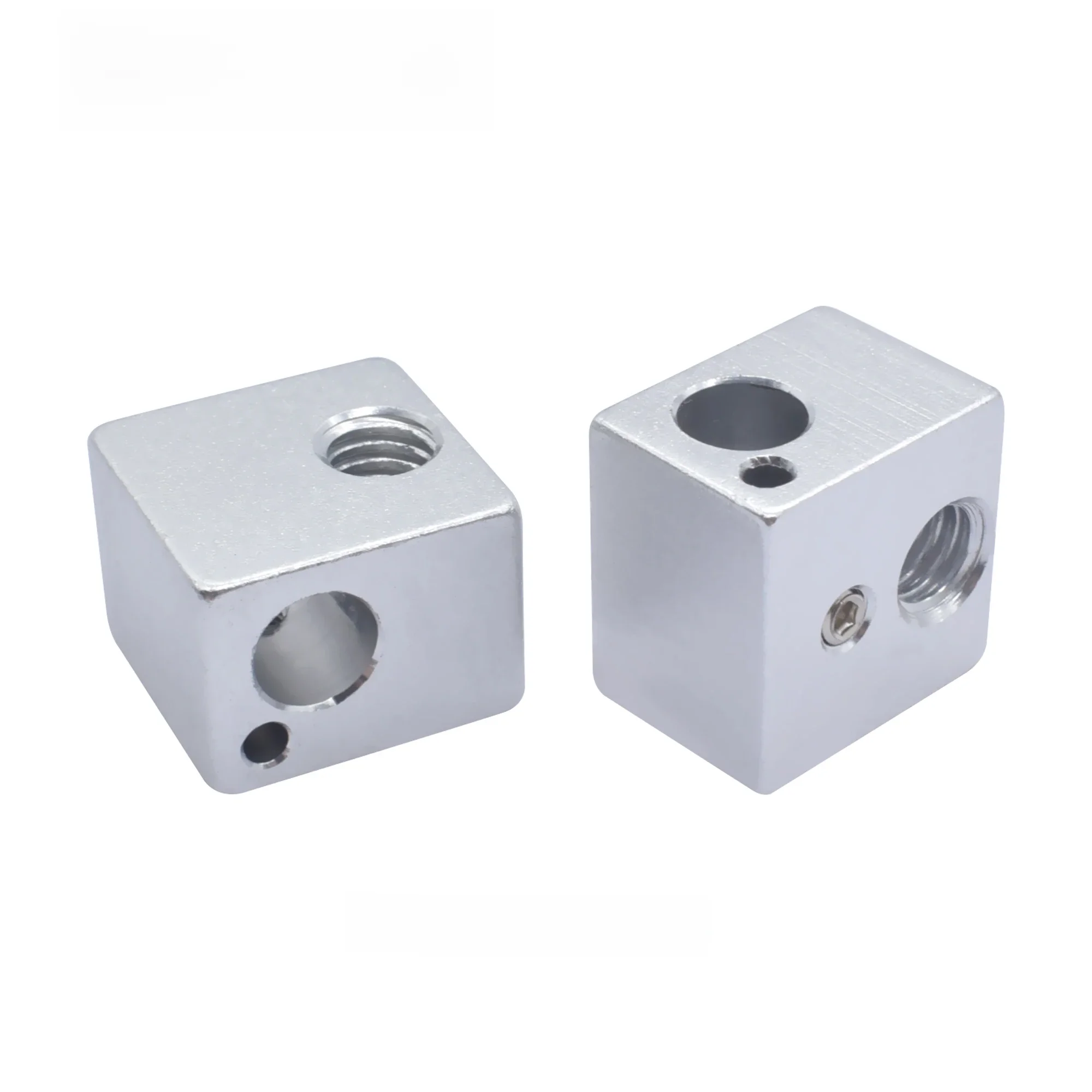 E3D aluminiowy blok grzewczy do procesu utleniania głowicy J V5 blok grzewczy wytłaczarki MK7/MK8 Kossel i Prusa i3 części do drukarek 3D — zdjęcie 2
