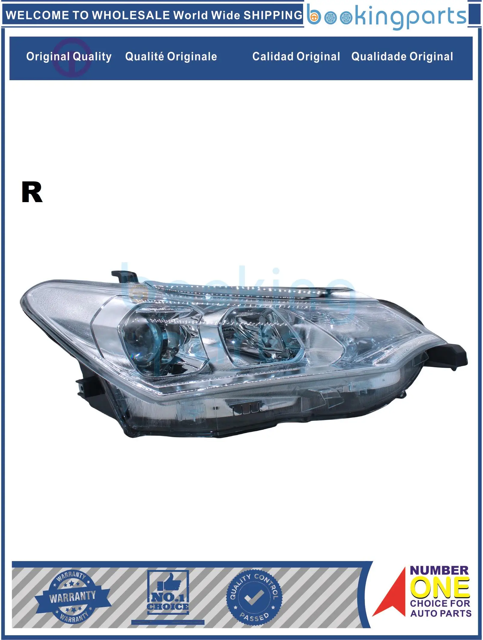 

HEA82139(R),8113012J70 Headlamp For TOYOTA COROLLA AXIO/FIELDER 2015-2017 1NZFE/1NZFXE JAPAN