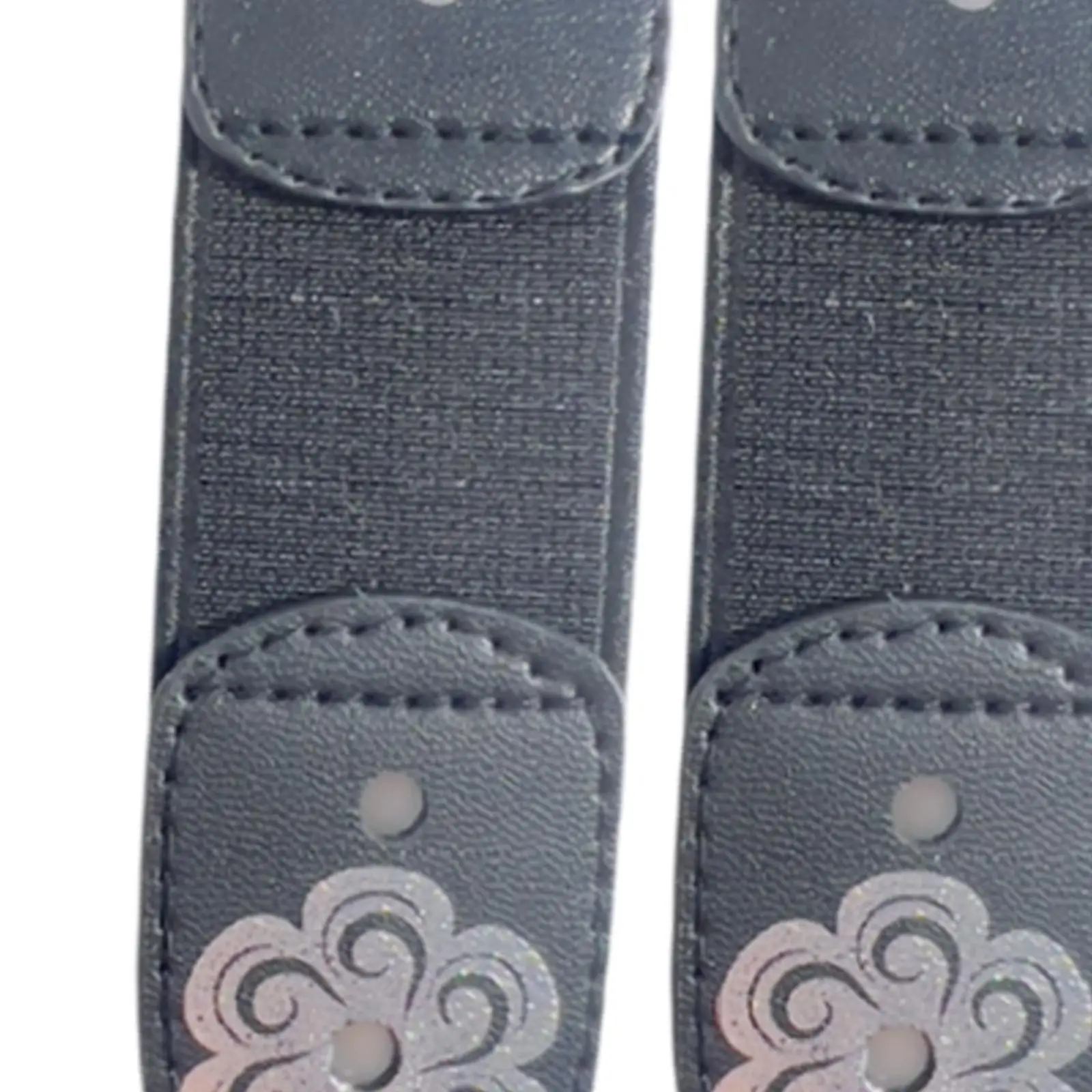 2x Figure Skating Lace Straps Versatile Cover Skating Boots Laces Protector for Training All Shoe Size Winter Practicing Dance