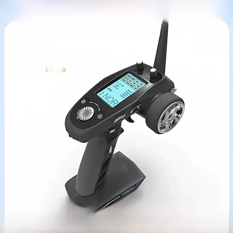 FlySky FS-GT5 FS GT5 2.4G 6CH RC Radiozender met FS-BS6 Ontvanger voor Voertuigen Crawler Auto Boten Tank Speelgoed Racing - afbeelding 2