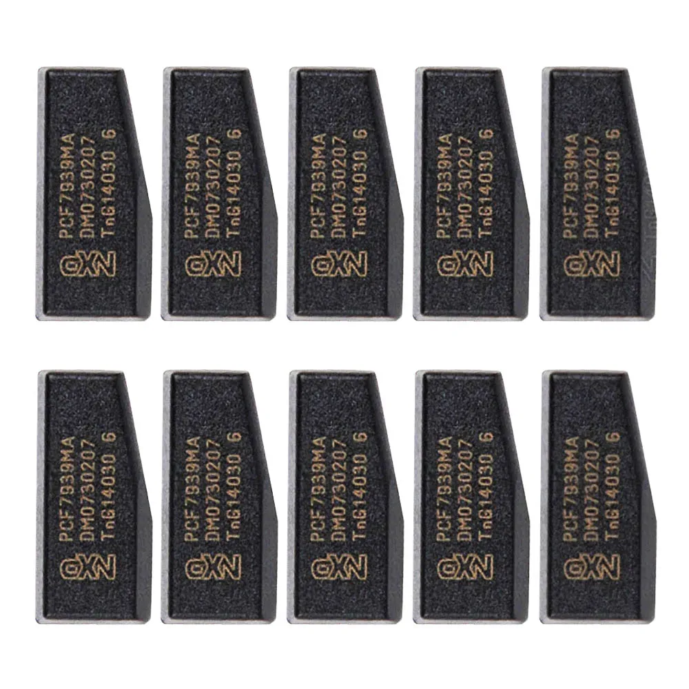 

10pcs Original Car Key PCF7939MA (TP39) Car Key Chip Transponder Blank Chips for Renault Auto Car Key