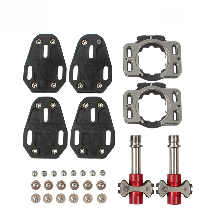 AliExpress GOLDIX Titanium Alloy Axle Road Bicycle Pedals ultra-light self locking pedal pedal road bike auto-lock fur SpeedPlay pedal 204g