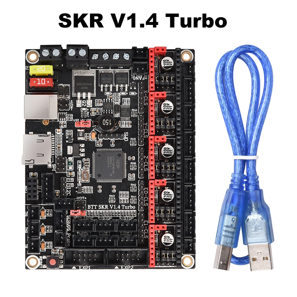 BIGTREETECH SKR V1.4 Turbo EZ2209 EZ5160 BTT SKR 1.4 Motherboard TMC5160 3D Printer Parts Ender 3 V2 Upgrade For Voron 2.4 DIY