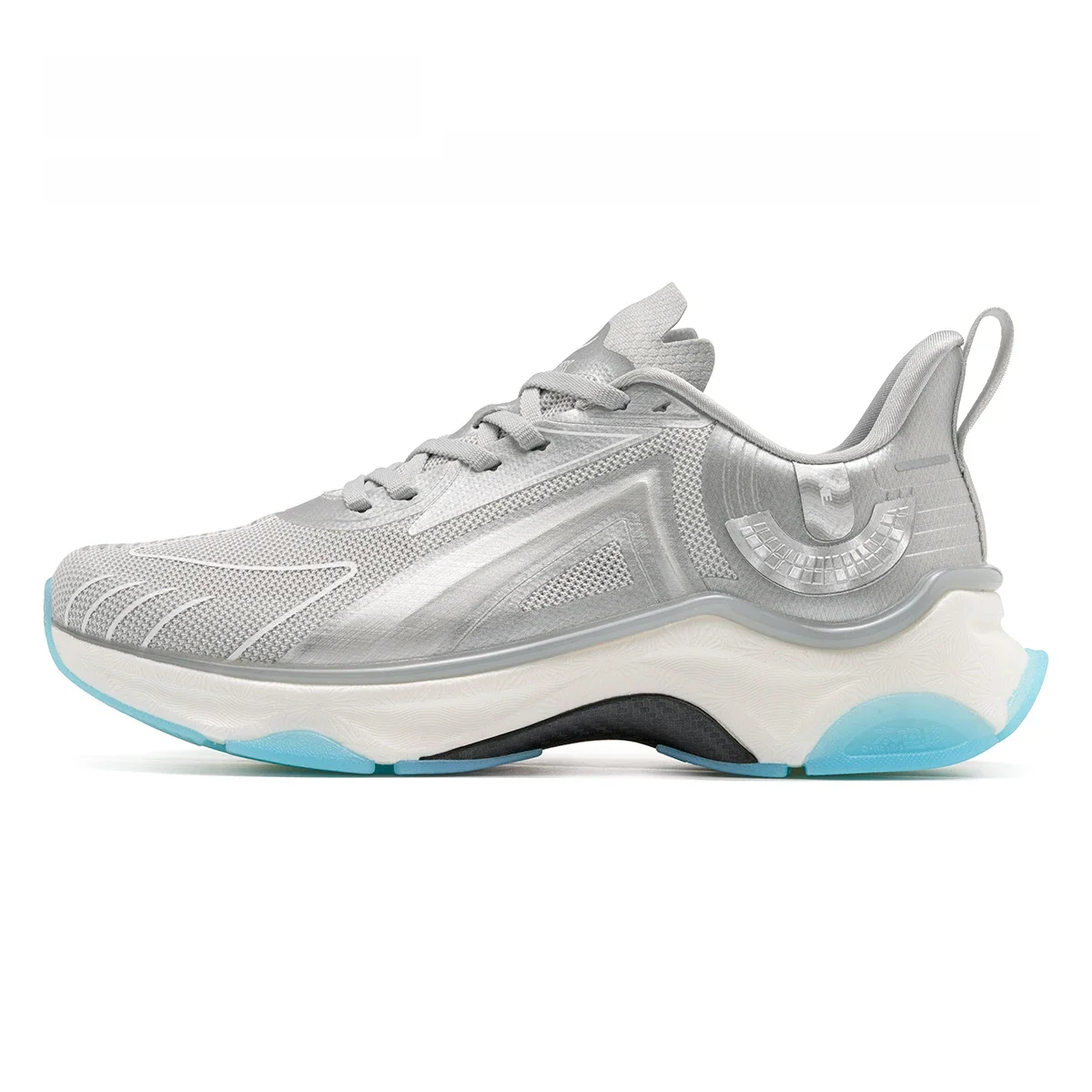 ONEMIX Buty do biegania dla mężczyzn Oddychające buty sportowe z siatki Sznurowane buty do biegania na świeżym powietrzu Antypoślizgowe modne buty do chodzenia Trampki — zdjęcie 2