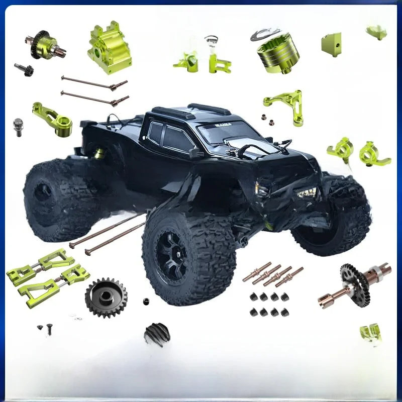 Terminator Metall Upgrade Zubehör Sammlung Schwingarm Cup Rücksitz Differential Getriebe Adapter Servo Arm Komplettset