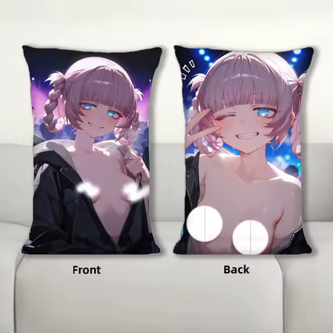 R18+ Dakimakura Anime Nazuna Body Pillow Cover Sofa Cushion Double-side Print Throw Pillow Case 40X60cm