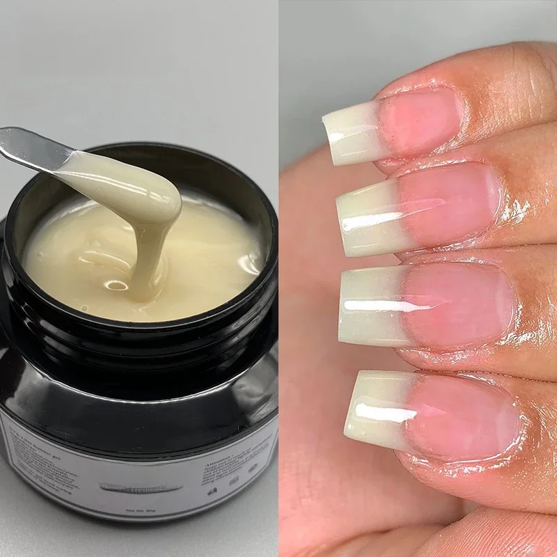 Jill nails 50ml Natur nägel Gel Builder Erweiterung Nagel Gel Gebäude selbst nivellierend 50g