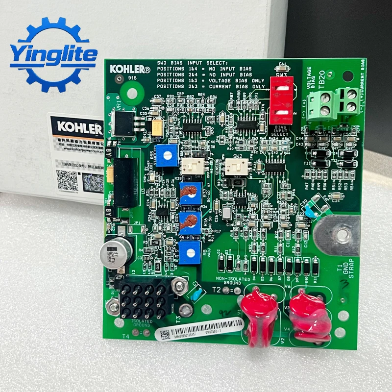 

GM63560-1 Оригинальный дизельный генератор KOHLER, регулятор напряжения, приемник, печатная плата