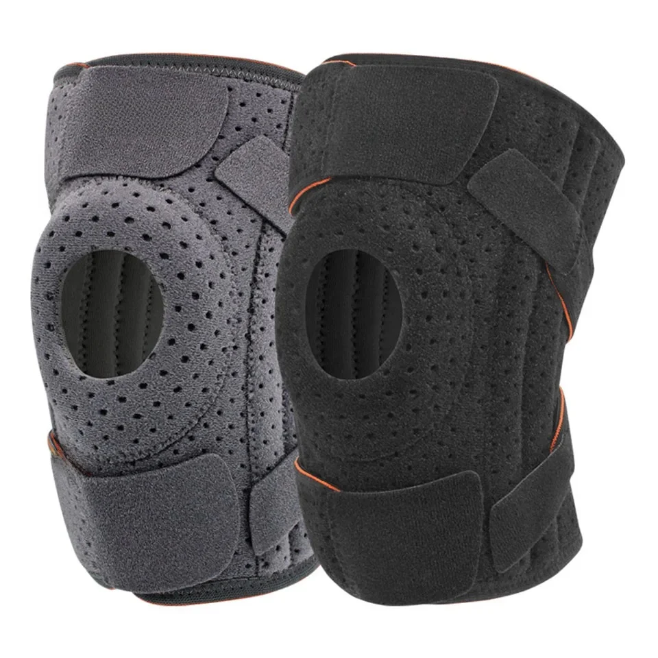 AliExpress Aolikes AOLIKES Protective Sports Knee Pads Mountaineering Outdoor Cycling Breathable Non-slip Straps Men Women Support Steel Knee Pads