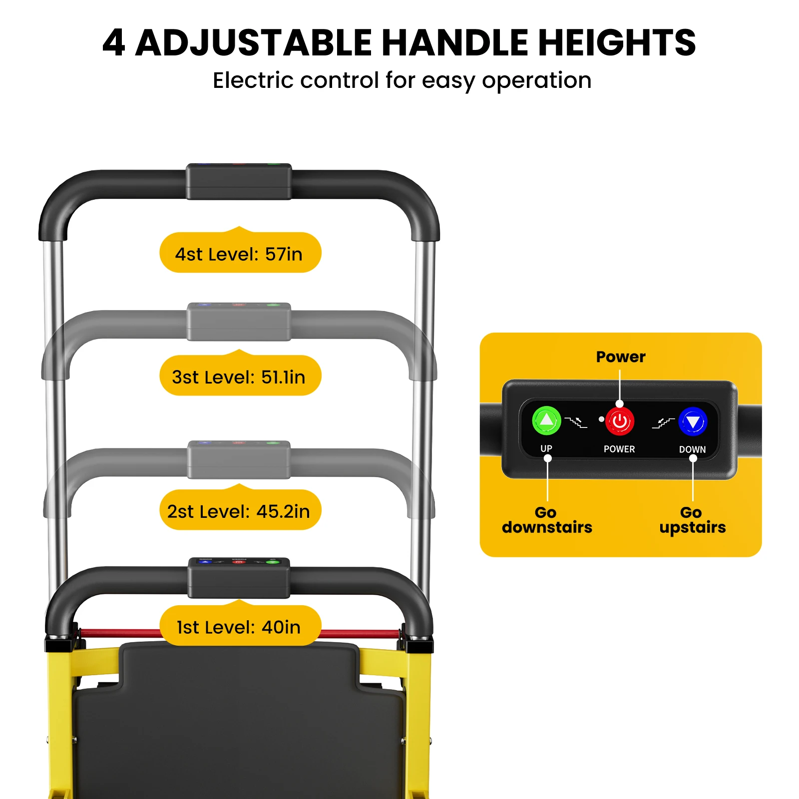 درج رفع بمحركات تسلق كرسي متحرك درج مصعد رفع المسار تسلق كرسي متحرك ماكس 440lb الحد مساعدة كرسي متحرك