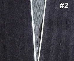 15oz Herringbone Twill Selvadge Raw Denim Fabric Wholesaler Dark Blue Jean Jacket Selvedge Cloth Manufacturers W387832