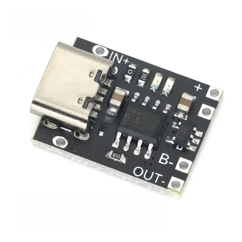 Panneau de chargement de batterie au Lithium Ultra-petit, 1 à 10 pièces, batterie au Lithium ternaire 1A, Module de chargeur 3.7V4.2V, panneau de Protection de Type C