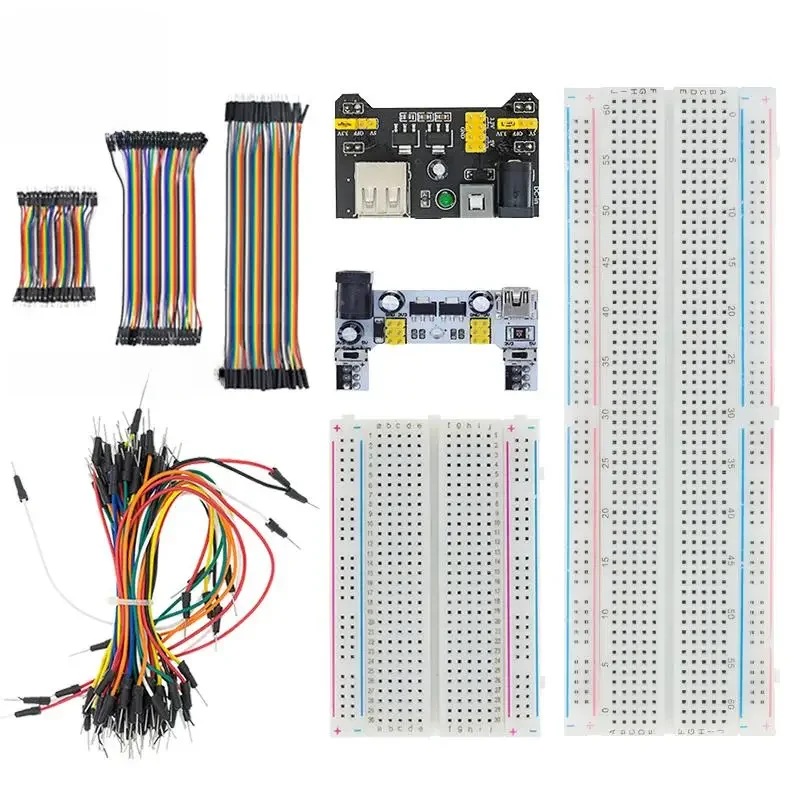 MB-102 MB102 płytka prototypowa 400 830 punktów bez lutowania PCB deska do pieczenia Test opracuj linię Dupont DIY dla laboratorium arduino SYB-830 — zdjęcie 2