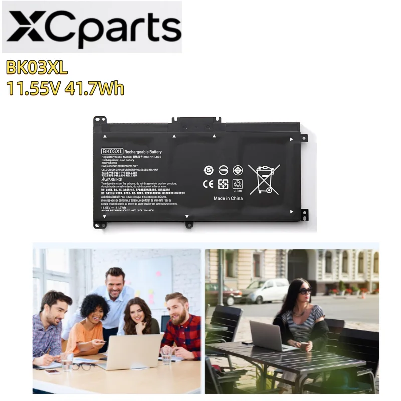11.55V 41.7Wh New BK03XL 916366-541 Laptop Battery For HP Pavilion X360 Convertible 14 14M HSTNN-LB7S TPN-W125 HSTNN-UB7G 3Cell