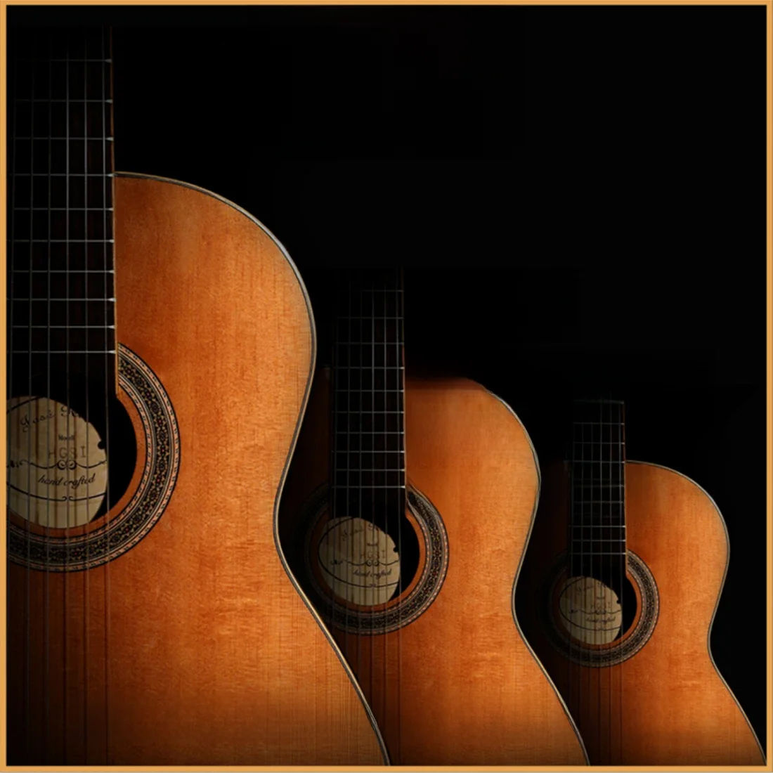 IRIN C670-Cordes de Rechange Classiques, Noyau de Corde en Nylon Transparent, Argent, Accessoires Musicaux