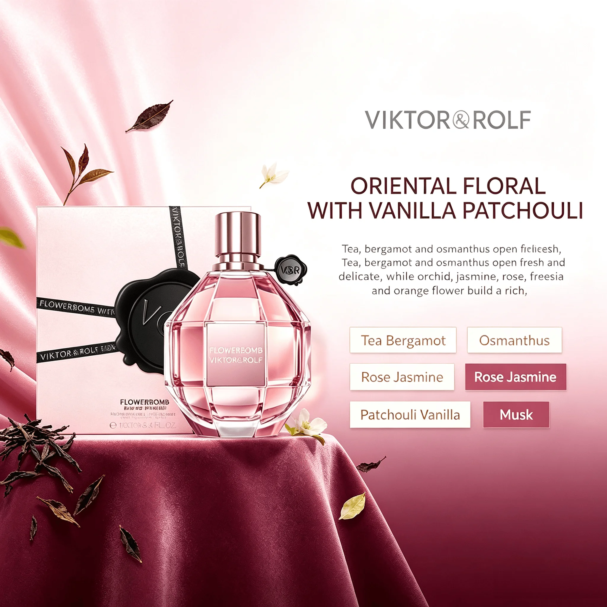 Perfumy Viktor & Rolf Flowerbo – Women'S Perfume Rose Fragrance recenzja i cena
